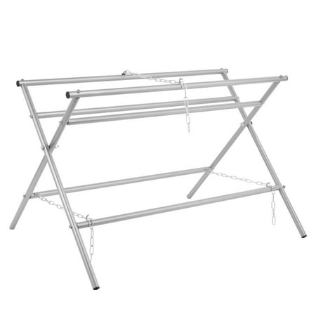 Deer Skinning Rack Stainless Steel Portable Design - Heavy Duty Hoist for Hunting Camp Home Use