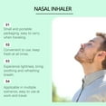 thumbnail image 5 of CJiaWei Nasal Inhaler For Congestion Headache Refreshment Patch Nose Patch Soothes Discomfort 1.8ml Aromatherapy Stick For All Skin Types, 5 of 5