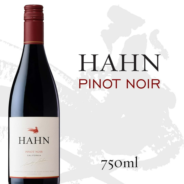 Hahn Pinot Noir Red Wine 750ml California Medium-Bodied with