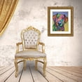 thumbnail image 3 of Dean Russo Collection 15x18 Gold Ornate Wood Framed with Double Matting Museum Art Print Titled - Pullo, 3 of 4