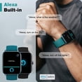 thumbnail image 2 of Reloj inteligente Fitpolo ID205L con pantalla táctil Bluetooth Alexa de 1.8 pulgadas, 2 of 9