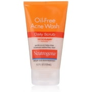 Neutrogena Oil-Free Acne Wash Daily Scrub 4.20 oz (Pack of 3)