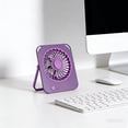 thumbnail image 7 of USB Rechargeable Desktop Cooling Fan, High Velocity Quiet Small Table Fan for Office Dormitory, Portable Air Circulator for Home Desk Bedroom, 7 of 7