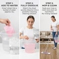 thumbnail image 6 of 100 Piece Multi-Surface Floor Cleaning Tablets - Concentrated Cleaner for Hardwood, Tile, Laminate & More (Yellow - Osmanthus Scent, 100 Piece), 6 of 8