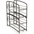thumbnail image 5 of 2 Pack Can Organizer Stackable Freestanding Pantry Organizer for Kitchen Cabinet, Bronze, 5 of 7