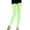 Mint Green, variant on Leggings for Women Fashion Fall Winter Long Trousers Solid Color Comfy Lounge Casual Elastic Cropp Slimming Candy Color Fluorescent Mint Green M