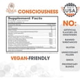 thumbnail image 3 of Genius Consciousness, suplemento cerebral súper nootrópico en polvo, mango - Aumenta el enfoque, la función cognitiva, la concentración y la memoria - Alpha GPC y hongo melena de león para neuroenergí, 3 of 5