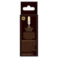 thumbnail image 2 of GE LED3DFT6C-GV-1 120 Vintage Amber Glass LED Light Bulbs, 40W Replacement, T6, 1-Pack, 2 of 3