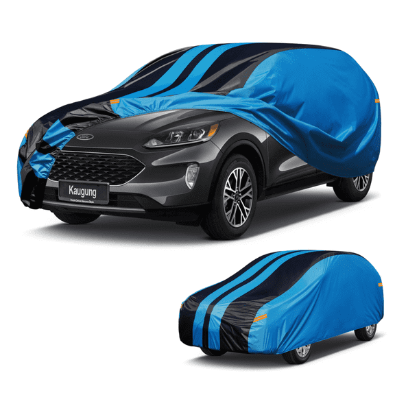 Car Cover Waterproof Custom Fit Ford Escape (2000-2024) Full Exterior Cover for Automobiles Lightweight Resistant Outdoor Sun UV Rain Dust Snow Wind Protection.