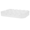thumbnail image 3 of Shisuyan Test Tube Organizer Laboratory Test Tube Rack White 1Pack 8.21X6.09X1.49in, 3 of 9