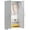 White Wood Effect, variant on HOMCOM Modern Armoire Wardrobe Closet, 2 Door Wardrobe Cabinet, Black