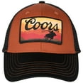 thumbnail image 2 of Coors Men's Logo Western Sky Ball Cap Rust Copper One Size, 2 of 6
