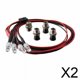 thumbnail image 1 of Kit de 5 delanteros y traseros para coche RC, ajuste universal, juego de iluminación para coches modelo, fácil instalación para conducción noctu 2 piezas, 1 of 10