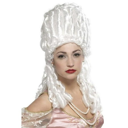 Marie Antoinette Platinum Adult Halloween Wig