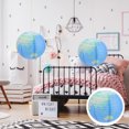 thumbnail image 3 of 2pcs Foldable Paper Lanterns Hanging Sky Paper Lanterns Party Decorations, 3 of 8