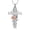 Rose Gold-Purple, variant on Cross Necklace for Women Sunflower Cross Necklace Crystal Dainty Sunshine Pendant for Women Mom Sunflower Gifts for Women