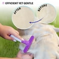 Poodle Pet Stainless Steel Dog Dematting Comb Undercoat Rake Grooming