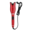 Automatic Hair , Hair Curling Iron, Portable Curling Auto Rotating Red
