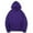 Purple, variant on Zylanna Men's Pullover Hoodies, Workout Running Long Sleeve Hooded Sweatshirt Elastic Athletic Jacket with Pockets Black Size 3XL