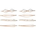 thumbnail image 1 of 8pcs Fashion Hairpins Geometric Hair Clips Barrettes Bobby Pin Hair Accessories, 1 of 4
