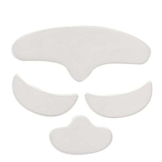 Kritne 4Pcs Anti Wrinkle Silicone Patch Pad Skin Lifting Washable ...