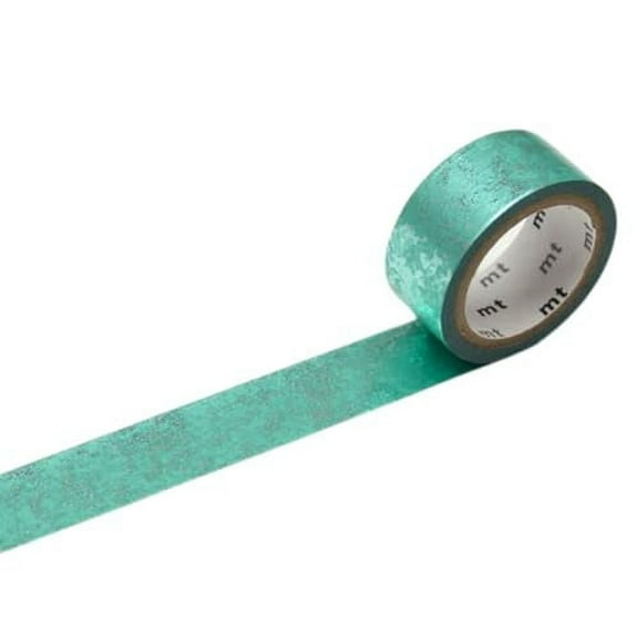 mt Fab Washi Paper Masking Tape: 3/5 in. x 10 ft. (Green Dust)