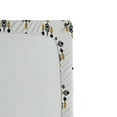 thumbnail image 3 of Ambesonne Tribal Fitted Sheet, Geometric Aztec Art, Queen Size, Amber Black and White, 3 of 3