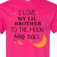 thumbnail image 4 of Inktastic I Love My Lil Brother to the Moon and Back T-Shirt, 4 of 5