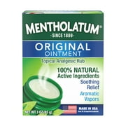 Mentholatum  Original Chest Rub Ointment 3 oz. Jar