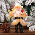 thumbnail image 2 of Yuarrent Muñeco colgante de Papá Noel de resina, regalo de Navidad, figurita, decoración de mesa, adorno de árbol de Navidad, regalo para niños, Kits de decoración para fiestas beige Yuarrent HA0283-04B, 2 of 6