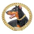 thumbnail image 1 of Leifide Collar De Cadena Para Perro, Collar De Diamante Dora, 1 of 7