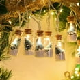 thumbnail image 6 of Kmdttou Solar Lights Outdoor Christmas Decoration Light String Mini Wishing Bottle Warm LED Light Suitable For Indoor And Outdoor Use A Must Have For Holiday Parties, 6 of 6