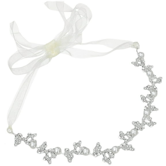 Zehuanyu  Bridesmaid Crystal Diamanté Hair Wreath Fashion Show Accessory