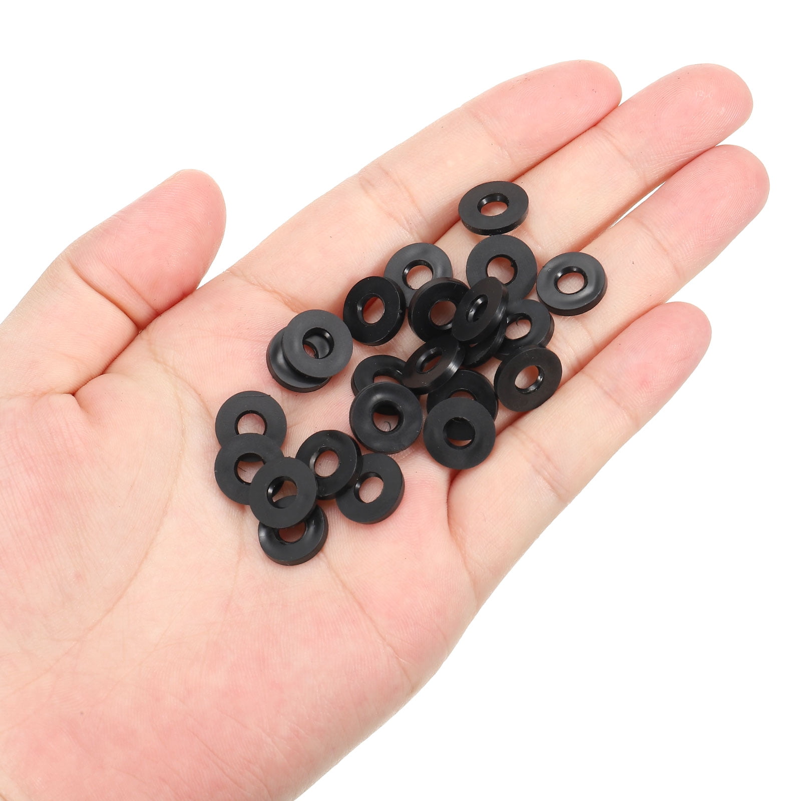 13mm ID Rubber Flat Washers 20mm OD x 3mm Thick Various Pack Sizes