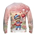 thumbnail image 2 of Happy Valentine’s Day Adorable Yorkshire Terrier Puppy Holding Heart Balloon All Over Print 3D Sweatshirt Unisex Merch Yorkie Dog Lover Gifts - 00030, 2 of 6