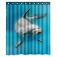 thumbnail image 1 of Cortina de Ducha Poliéster Impermeable ABPHQTO Tursiop Dolphin Portrait Eye Ocean 150x180 cm, 1 of 1