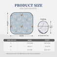 thumbnail image 7 of Lsque Funny Chicken 2 PCS Windshield Sun Shade | CarFoldable Window Covers | Car Accessories Reflect UV for Universal Cars SUV Truck | Small, 7 of 7
