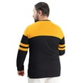 thumbnail image 2 of Men's G-III Sports by Carl Banks Black/Gold Pittsburgh Steelers Adaptive Outlast Long Sleeve T-Shirt, 2 of 3
