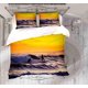 thumbnail image 3 of 3D Sunset Sky Sea Surfing Quilt Cover Set Ropa de Cama Funda Nórdica Fundas de Almohada, 3 of 3