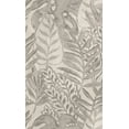 thumbnail image 1 of White & Grey Printed Leaves Tropical Wallpaper R8239, 1 of 3