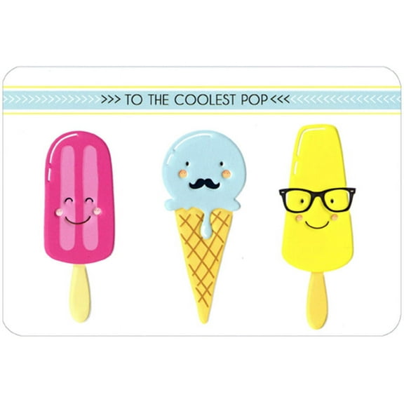 Pictura The Coolest Pop Funny / Humorous Father's Day Card