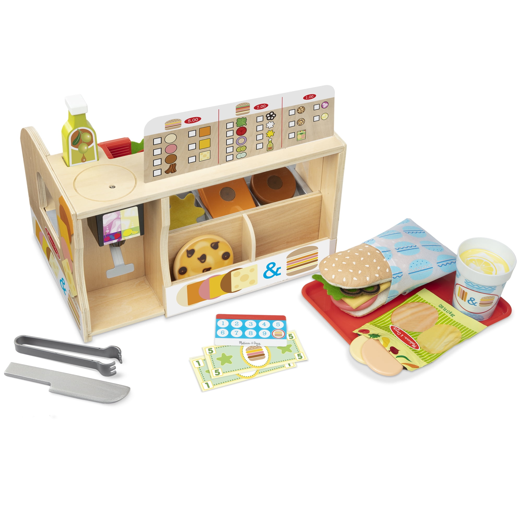 melissa and doug slice and stack sandwich counter