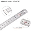 thumbnail image 2 of Unique Bargains Stainless Steel Ruler, 40' Metal Rulers 0.75' Wide Metric Graduation, 2 of 7