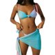 thumbnail image 5 of Txlixc Minifalda para mujeres, falda de playa de color sólido / falda de cintura alta impresa para adultos Txlixc  moda, 5 of 7