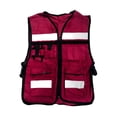 thumbnail image 1 of Chaleco Brigadista Unitalla Color Guinda, 1 of 3