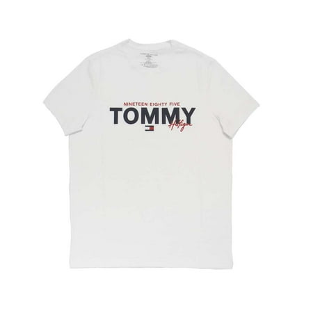Tommy Hilfiger Men's Tommy Graphic T-shirt, White,L - US