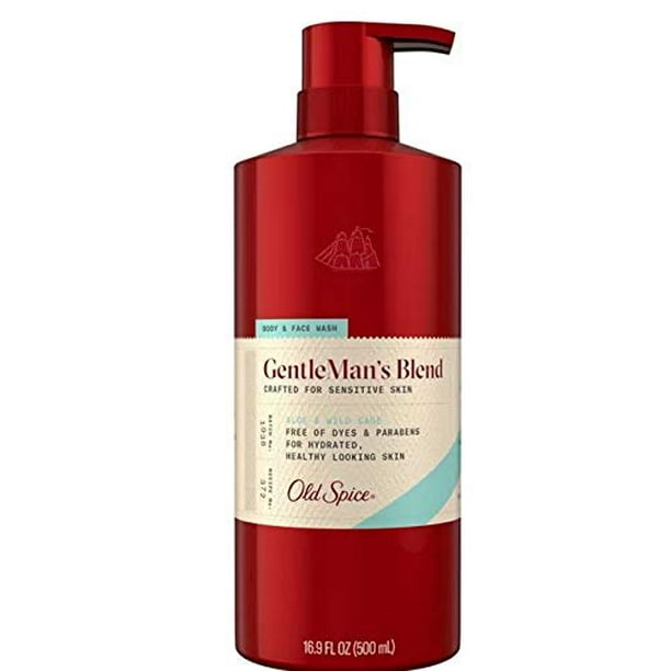 Old Spice GentleMan's Blend Aloe & Wild Sage Body & Face Wash 16.9 fl