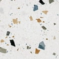 thumbnail image 6 of The Tile Life Terrazzo 24" x 24" White Multi Matte Porcelain Floor and Wall Tile, Case of 4, 6 of 18