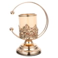 thumbnail image 1 of Soporte de vela de hierro Decoración de escritorio Celadera delicada Candelabros, 1 of 7