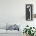 thumbnail image 3 of Trademark Fine Art 'Seahorse Blueprint I' Canvas Art by Vision Studio, 3 of 4